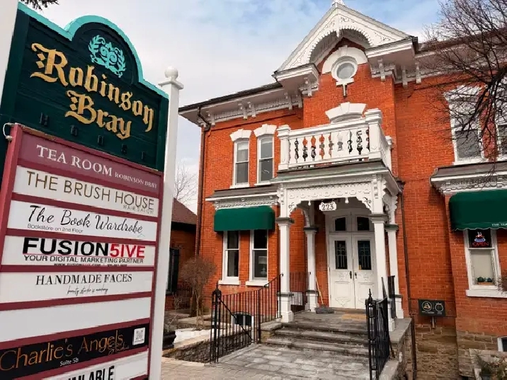 Private Historic Office For Lease in the Heart of Streetsville!