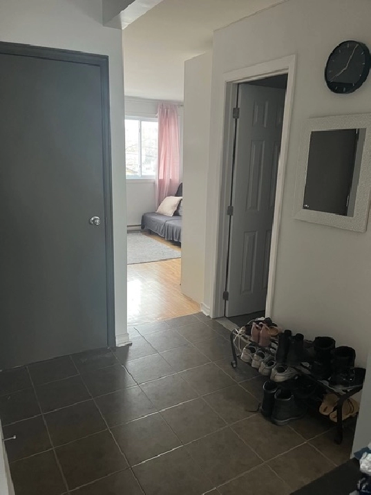 1er juillet 3 ½ Tranquille Ensoleillé 2e étage A/C stationnement