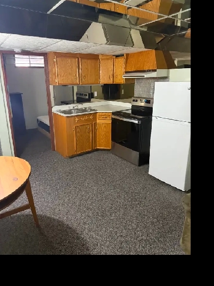 Basement apartment suite.