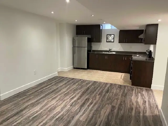 1 Bedroom Basement Apartment