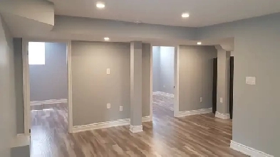 NEW 3 BR legal Basement Apt - SINGLE FAMILY – NORTH BRAMPTON