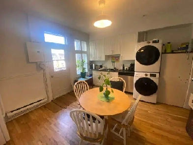 Superbe 4 1/2 -Plateau - rue Messier et Narie-Anne