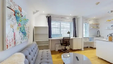 Superbe Studio Meublé au Cœur du Plateau Métro Laurier