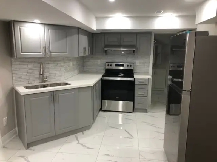 2 bedrooms basement apartment for rent