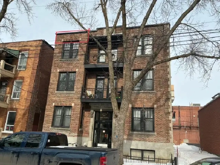 Super beau, grand 31/2 chauffé. Le Plateau, 4519 des Érables