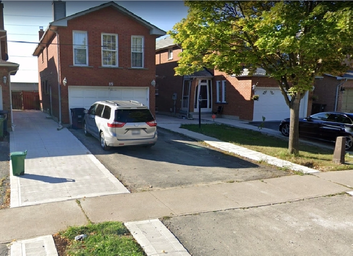 Large 2 Bedrooms Basement @ Rexdale by Humberwood Blvd Etobicoke