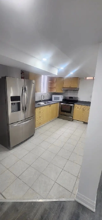 Brand New 3 Room Bright Basement for Rent in Brampton West