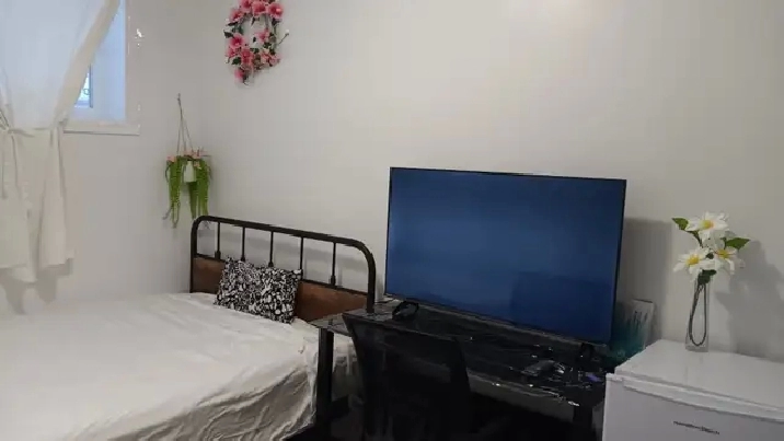 690/ MONTH: FULLY FURNISHED ROOM FOR RENT