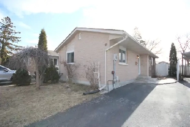 Beautiful Brampton Bungalow For Lease!