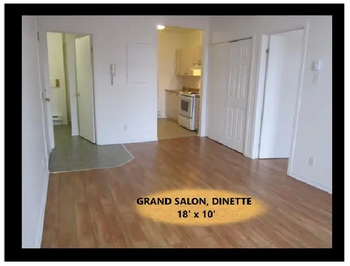 3 1/2 Centre-ville Trois Rivières 402 P.C.