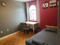 Cute furnished room for rent  . Tel 416-7217591