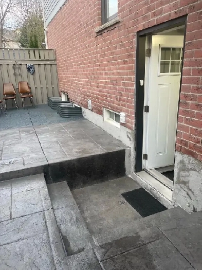 Two bedroom basement available for rent