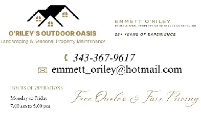 Landscaping Services in Exchange for Rental Accommodation