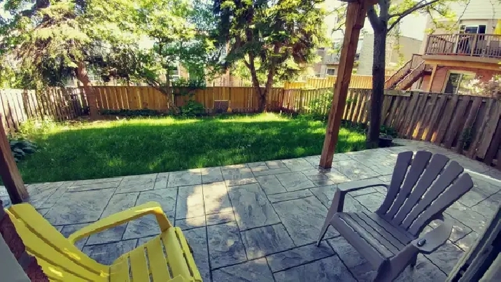 Walk-Out 1 Bedroom Basement Suite For Rent in Bayview/407 Area