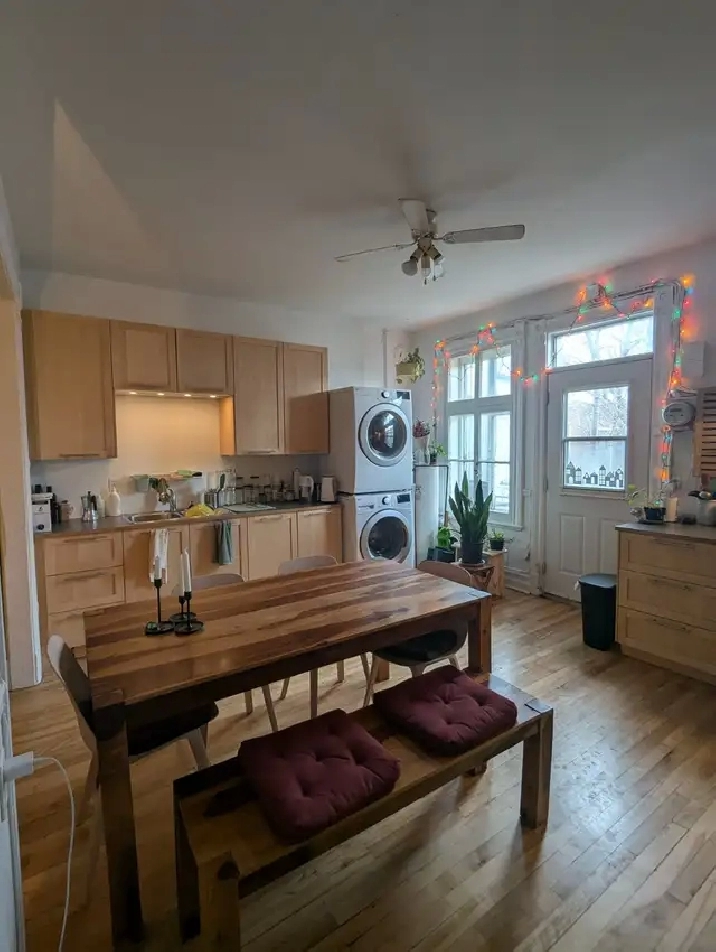 Magnifique 4. 1/2  - Plateau rue Messier et Rachel