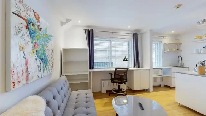 Superbe Studio Meublé au Cœur du Plateau Métro Laurier