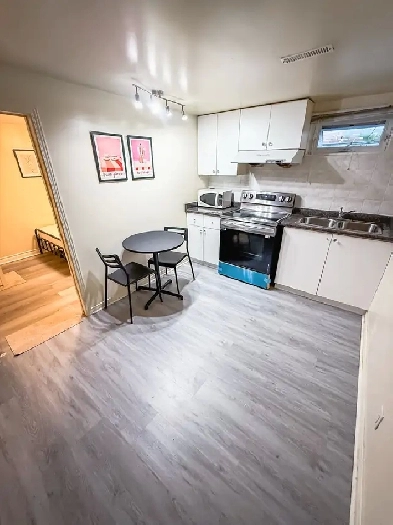 Basememt with separate entrance for rent in Scarborough