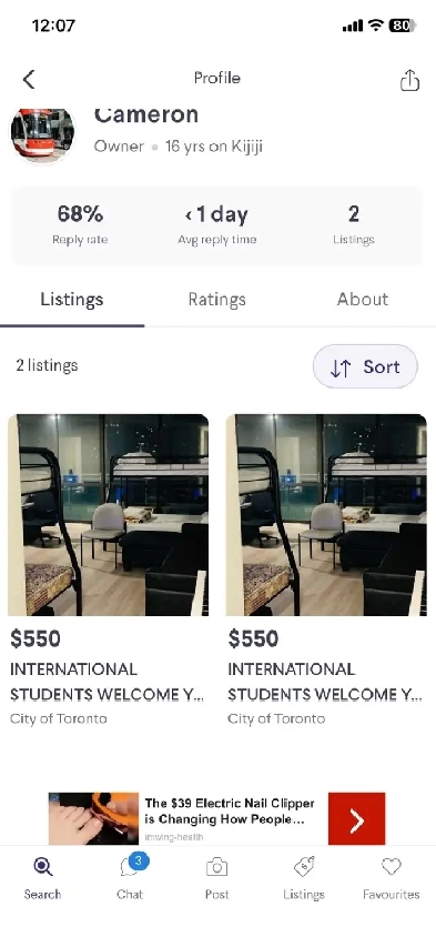 beware rental scam at 500 duplex