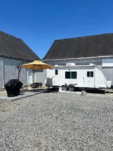 Roulotte stationnaire à louer