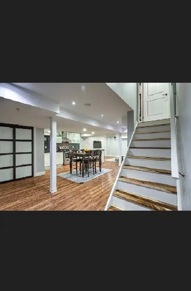 2BR basement for rent available in Brampton East from May 1st