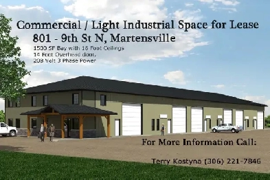 1500 SF Light Industrial Space Martensville