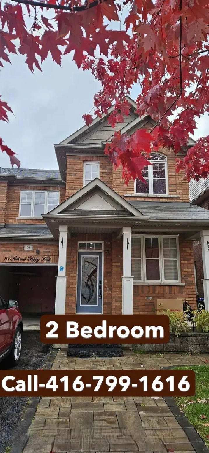 Very Nice 2 Bedroom Basement For Rent immediately