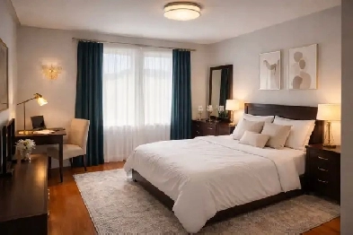 Fully furnished Master Bedroom Rental Near Scarb GO- In 1140