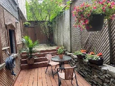 Appartement 3 ½, MEUBLÉ, TOUT INCLUS, Plateau Mont-Royal