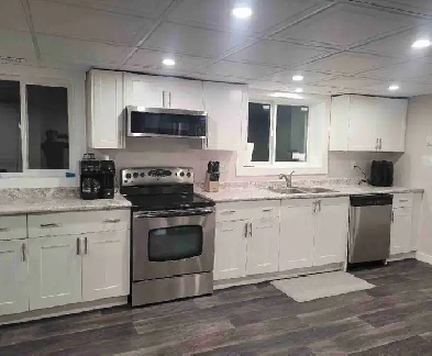 3 bdrm fully furnished ground level suite