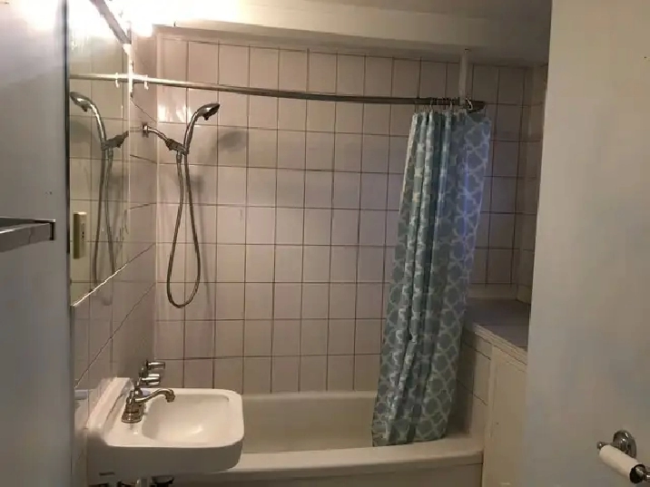 one bed room separated washroom, entrance, kitchen