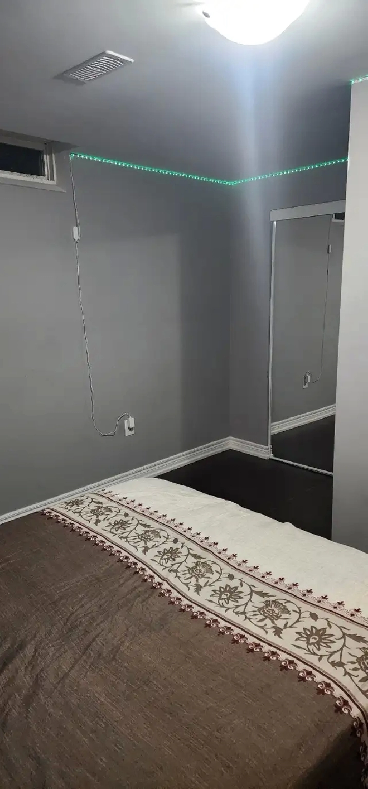 One Bedroom Basement