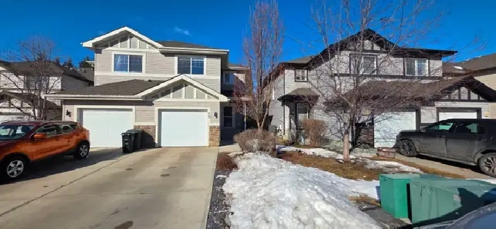 3 Bedroom Half Duplex for Rent in Spruce Grove, AB.