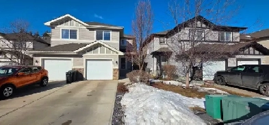 3 Bedroom Half Duplex for Rent in Spruce Grove, AB.
