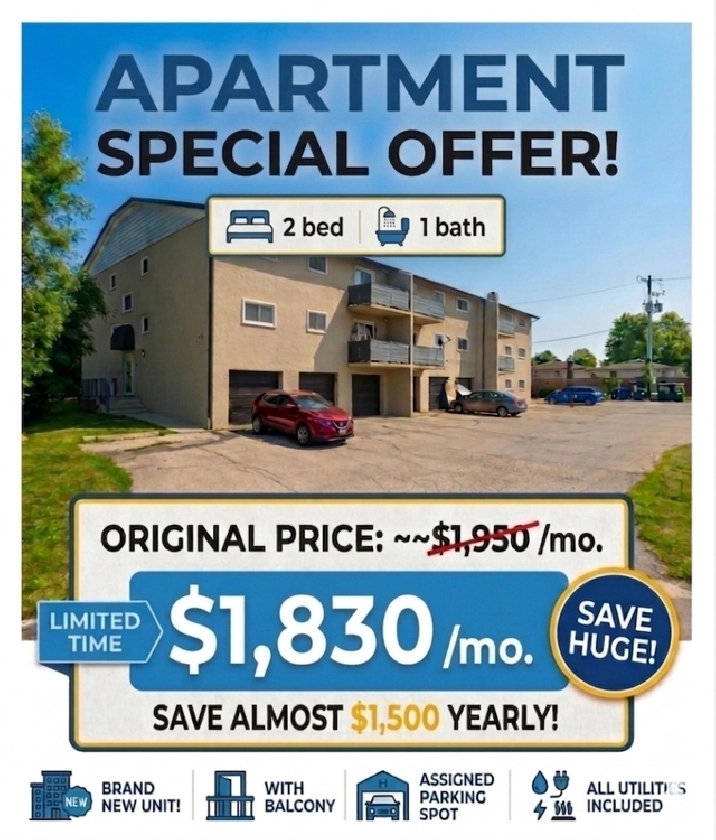 $1,830 2 br for rent