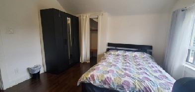 Bright master bedroom for rent from April 12 - woman only