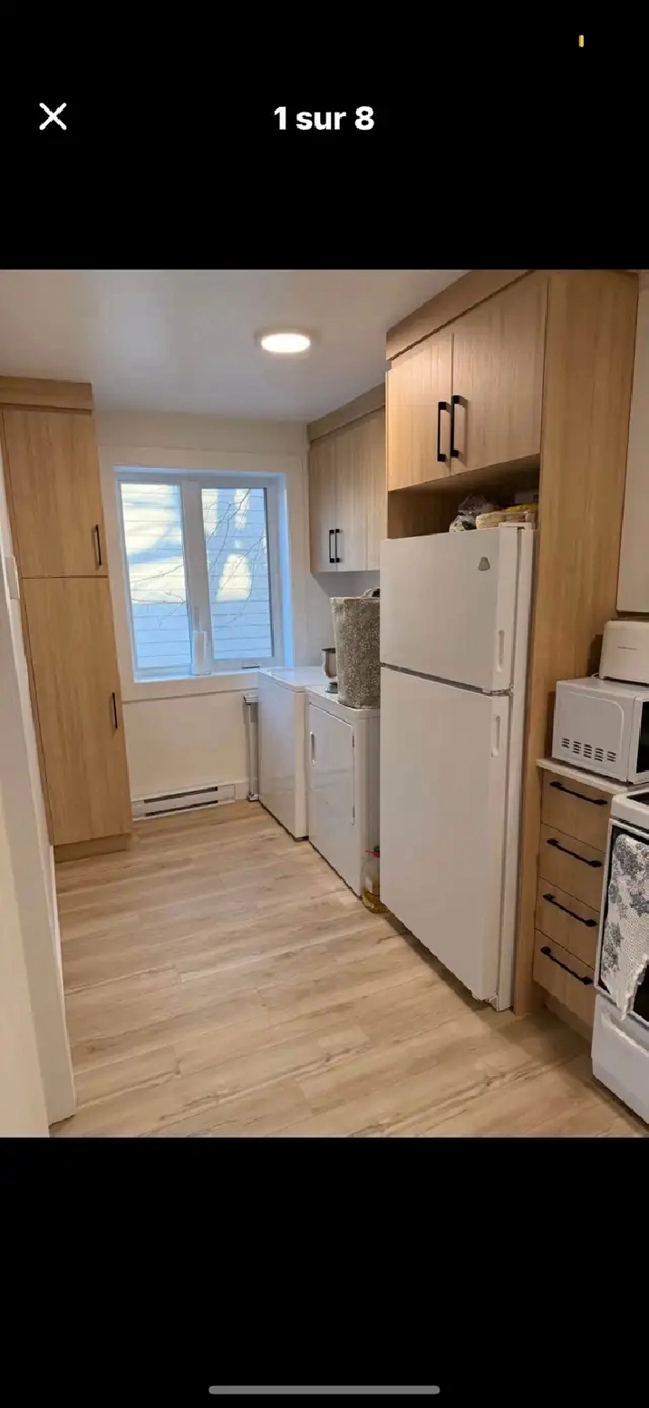 3 1/2 NOUVEL RÉNOVATION