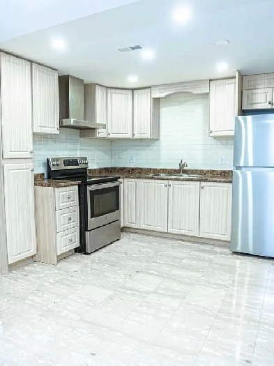 1 Bedroom Basement Apartment - $1,700 per month (Utiliti