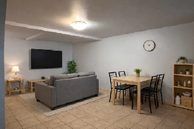 3 1/2 à louer à Rivière-des-Prairies / 3 1/2 apartment for rent