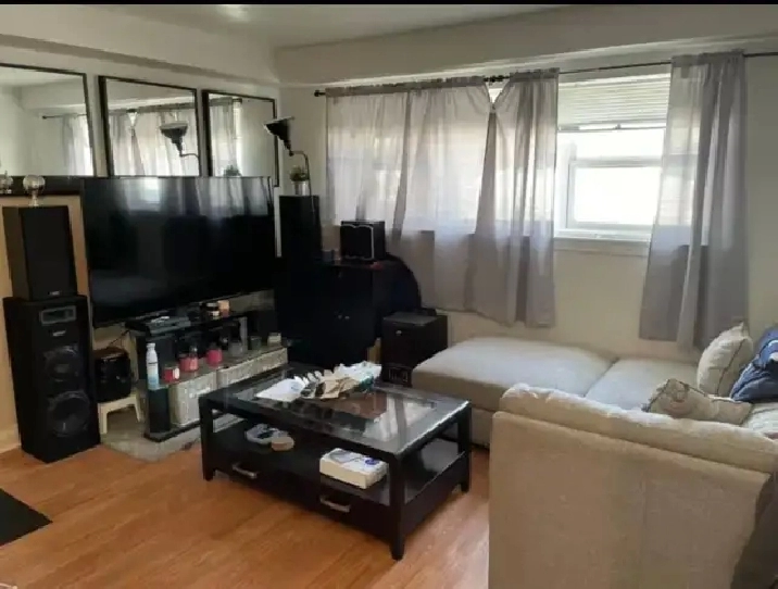 Nicely updated 1 bedroom with large windows for rent
