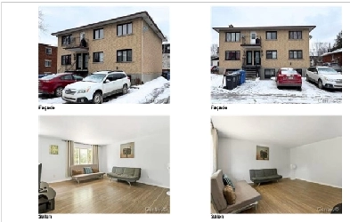 Logement à Louer -Longueuil