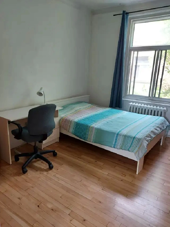 Nice furnished, girl roommates, all incl, metro Vendome, May 1st