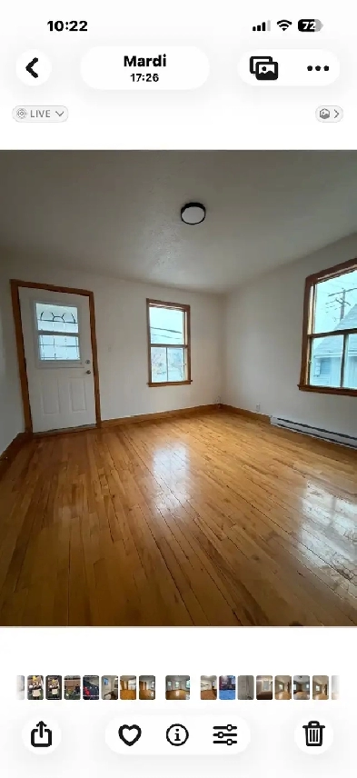 Très grand 3 1/2 avec rangement