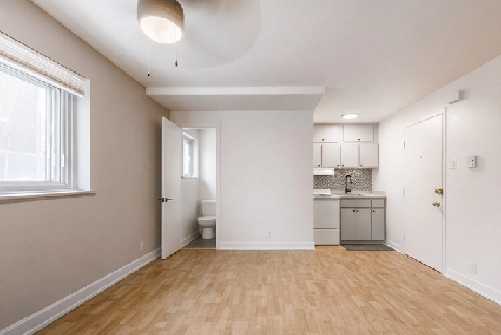 2½ tranquille rénové | WiFi, rangement et sécurité 24h inclus