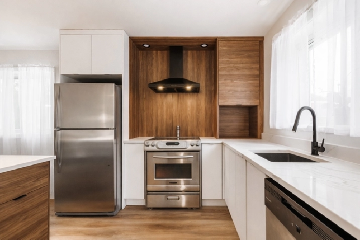 4½ Tranquille Rénové | WiFi, rangement et surveillance 24h