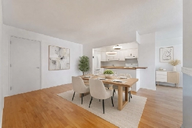 Updated 2-Bed Condo w/ Parking & Balcony Near Downtown Ottawa