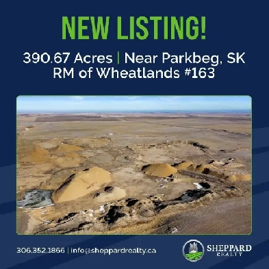 390.67 Acres   Aggregate Deposits | Near Parkbeg, SK