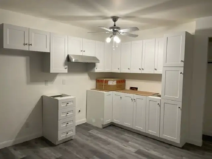 Superbe logement 3 1/2 demi sous-sol rénové Juillet