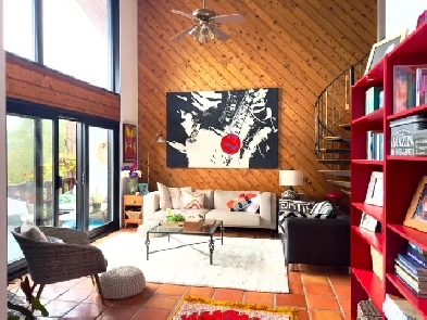 Saint-Sauveur, Magnifique Condo meublé à louer pour la saison d’