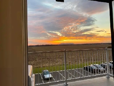 Superbe 5 1/2 adossé à un champ 5 mins des services St-Hyacinthe