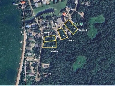 #26DK – 4 Vacant Lake Lots, Resort Village of Turtle Lake, SK